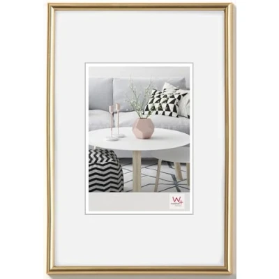 Afbeelding van walther design fotolijst goud 13 x 18 cm Galeria kunststof lijst KG318H