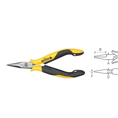Afbeelding van Wiha Punttang Professional ESD rechte vorm (27905) 145 mm