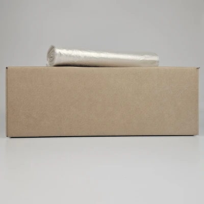 Afbeelding van PowerSterko Afvalzak Gerecycled LDPE 65/ 28x140cm T20 transparant 200 stuks