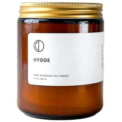 Afbeelding van OCTŌ Hygge Orange + Specerijen Geurkaars. Gemaakt met etherische oliën en sojawas. 250ml