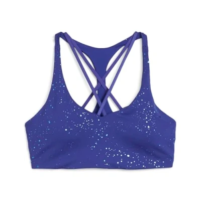 Afbeelding van Puma MOVE Intergalactic BRA Sportbh met light support, Dames, Maat: XL, Lapis lazuli