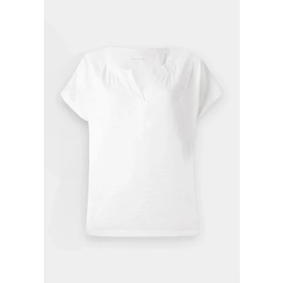 Afbeelding van TOM Tailor Tshirt basic, Dames, Maat: XS, Whisper white