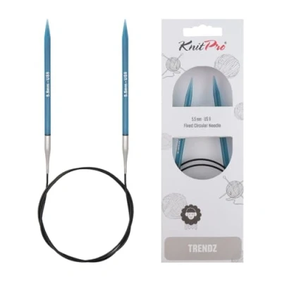 Afbeelding van Knit Pro 80 cm x 5,50 mm vaste rondbreinaalden, meerkleurig