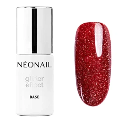 Afbeelding van NEONAIL basis met glittereffect 7,2 ml Red Shine