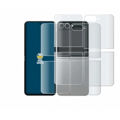 Afbeelding van BROTECT Screenprotector voor Samsung Galaxy Z Flip6 (Voor+Achter) Folie Beschermfolie matte volledig dekking (2 Stuks)