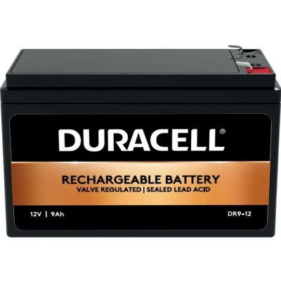 Afbeelding van Duracell DR9 12 inverter batterij Sealed Lead Acid (VRLA) 9 Ah, V, accu (Sealed (VRLA), 108 Wh, 2,4 kg, 65 mm)