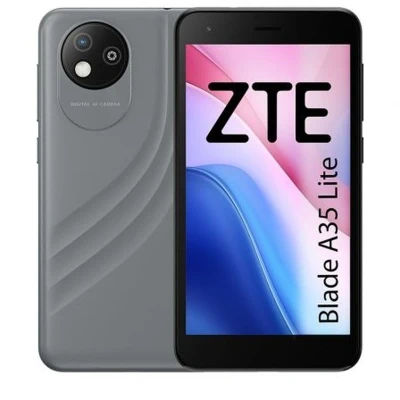 Afbeelding van ZTE Blade A35 Lite (12,57 cm (4,95 inch) display, 4G LTE, 2 GB RAM en 32 intern geheugen, MP hoofdcamera 0,3 frontcamera, Dual SIM, Android 13), grijs