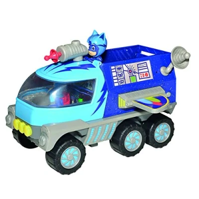 Afbeelding van Simba PJ Masks Moon Rover/met Catboy figuur/met licht en geluid/met schietfunctie/met actiefiguur / 27 cm groot, voor kinderen vanaf 3 jaar