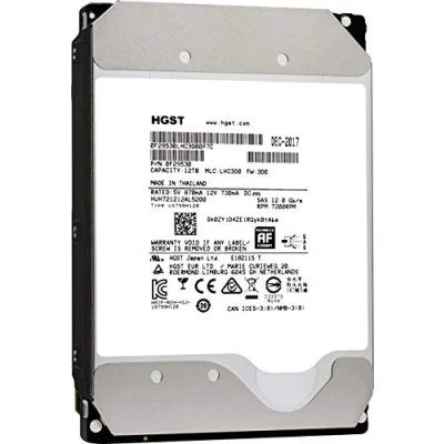 Afbeelding van HGST Ultrastar He12 12000GB SAS interne harde schijf [0F29532]