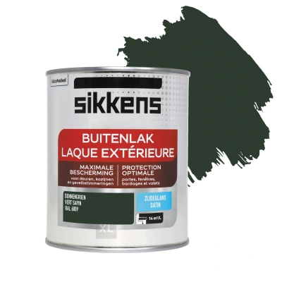 Afbeelding van Sikkens Buitenlak Zijdeglans 750 ml RAL 6009