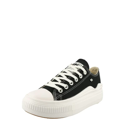 Afbeelding van British Knights KAYA FLOW Sneakers laag, Dames, Maat: 36, black Kunststof