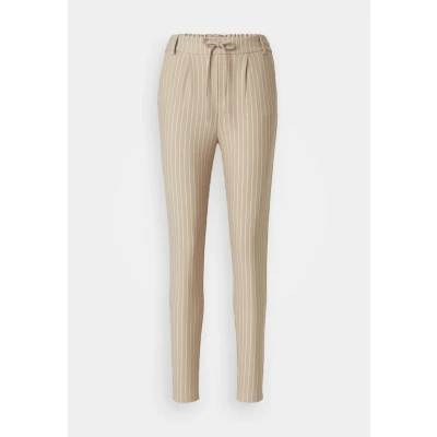 Afbeelding van ONLY Pantalon Poptrash Broek, Dames, Maat: XXSx34, Humus/cloud dancer
