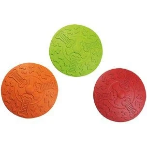 Afbeelding van Flamingo Hondenspeelgoed Rubber Frisbee Willekeurig 22 x 3 cm