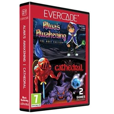 Afbeelding van Evercade Alwa&#039;s Awakening &amp; Cathedral Cartridge 1