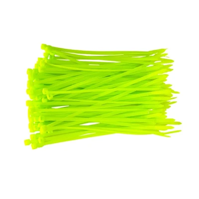 Afbeelding van Kortpack Kabelbinders 200mm X 4.8mm. Neon Groen. Groene Kleur (100 Stuks)