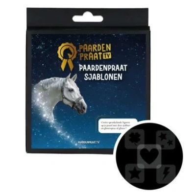 Afbeelding van Paardenpraat Sjablonen 5 stuks