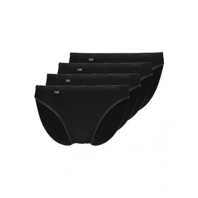 Afbeelding van Sloggi Basic 4 PACK Slip, Dames, Maat: 38, Black