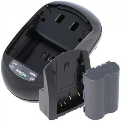 Afbeelding van AccuCell Set lader en batterij geschikt voor Canon BP 511, 508
