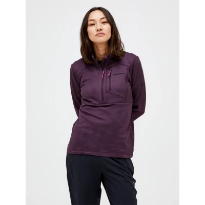 Afbeelding van Peak Performance Trail Grid Fleece Half Zip Dames Paars XL