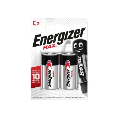 Afbeelding van Alkaline Batterij C 1.5 V Max 2 Blister Energizer
