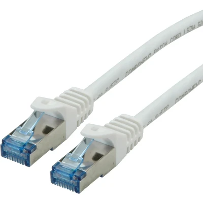 Afbeelding van ROLINE Patchkabel Cat.6A S/FTP (PiMF), Component Level, LSOH, wit, 3 m
