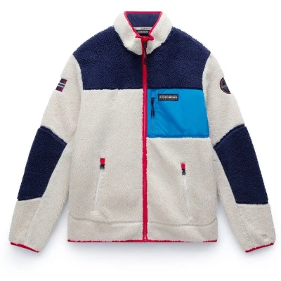 Afbeelding van Napapijri Fleecehoodie Yupik Fz 3 NP0A4GNT Beige Dimity XL