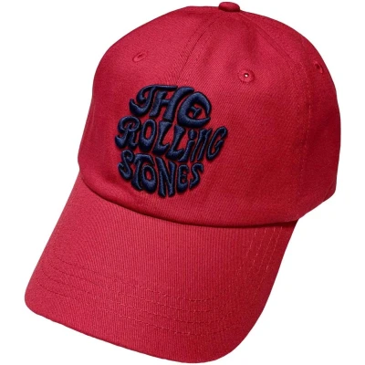 Afbeelding van The Rolling Stones Vintage 70s Logo Baseball pet Rood