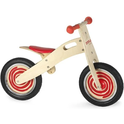 Afbeelding van Simply For Kids Houten Loopfiets Rood