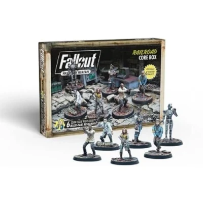Afbeelding van Fallout: Wasteland Warfare Railroad: Core Box Uitbreiding Modiphius Entertainment