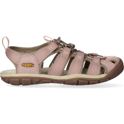 Afbeelding van Keen Clearwater CNX Outdoorsandalen, Dames, Maat: 40.5, Brown/taupe Imitatieleer/ textiel