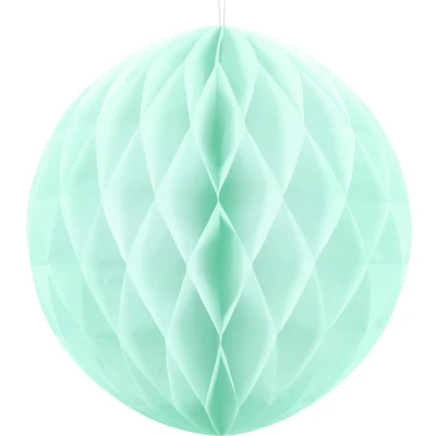Afbeelding van Honeycomb Bal Mintgroen 20cm