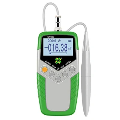 Afbeelding van Toplionace Handheld Digitale Gauss Meter Hoge Precisie TD8620 Gaussmeter Fluxmeter Oppervlak Magnetisch Veld Tester met Probe 0 2400mT
