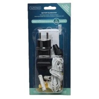 Afbeelding van Batterijvervanger 3x 2x AAA Lumineo (3 meter, Binnen)