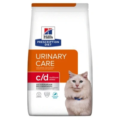Afbeelding van Hill&#039;s Prescription Diet C/D Multicare Stress Urinary Care Zak Zeevis Kattenvoer 3 kg