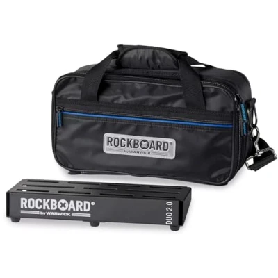 Afbeelding van RockBoard DUO 2.0 B pedalboard met gig bag