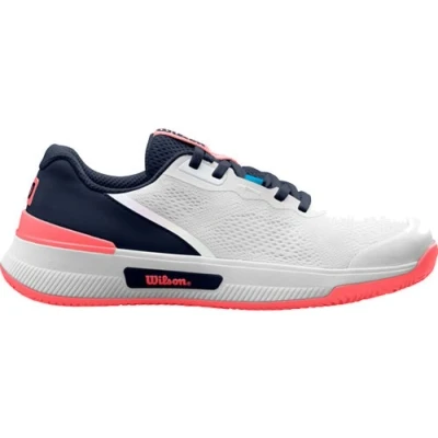 Afbeelding van Wilson Intrigue PRO Tennisschoenen voor kleibanen, Dames, Maat: 40, Wh navy Mesh
