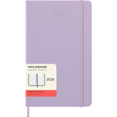 Afbeelding van Moleskine 12 Maanden Agenda 2026 Dagelijks Large Harde Kaft Lila