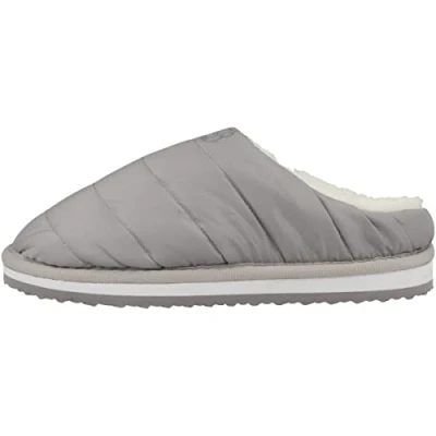 Afbeelding van s.Oliver Pantoffels, Dames, Maat: 38, Lt grey Textiel