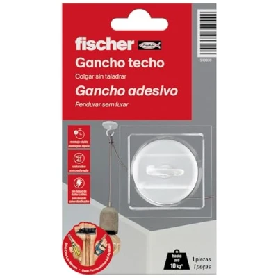 Afbeelding van Fischer 548839 kleefhaken wit