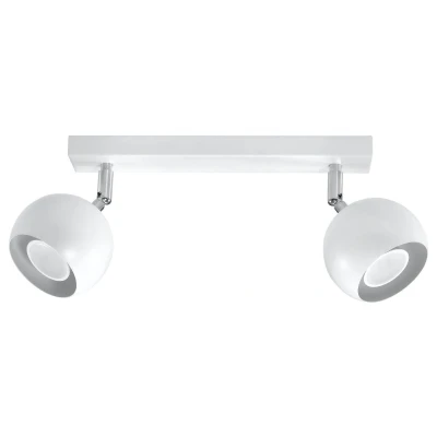 Afbeelding van Sollux Lighting Plafondspot OCULARE 2 wit
