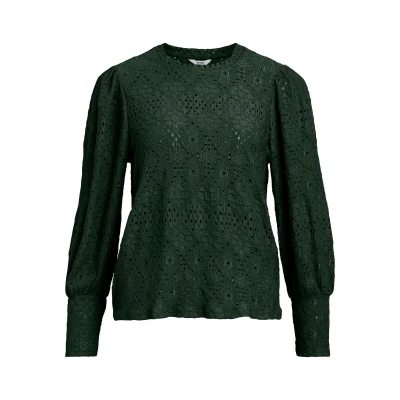 Afbeelding van Object Dames Objfeodora L/S Top Noos Blouse, duffeltas, S