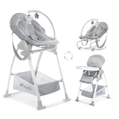 Afbeelding van Hauck Sit N Relax 3 in 1 Kinderstoel Stretch Grey