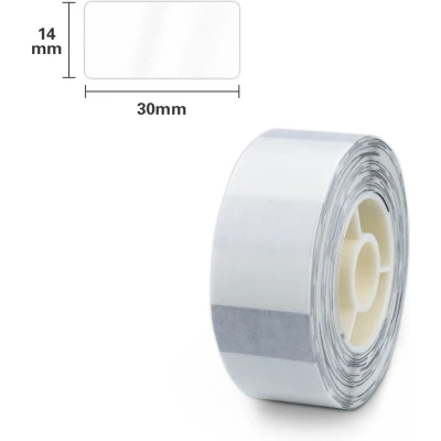 Afbeelding van Niimbot Labels/Etiketten D110/D11/H1S/D101 14x30mm Transparant