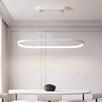 Afbeelding van V TAC VT 7825 Designer plafondlampen hanglampen IP20 Witte behuizing 24 watt 2760 lumen 4000K