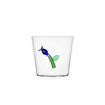 Afbeelding van Ichendorf Botanica glas bloem blauw