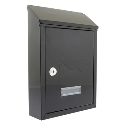 Afbeelding van Avon stalen brievenbus 001 van de G2 Trading Company in zwart