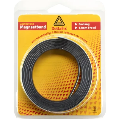 Afbeelding van Deltafix Magneetband Zelfklevend 12mm