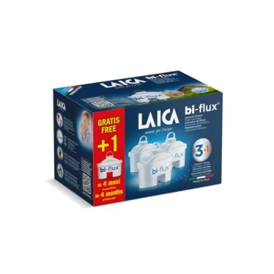 Afbeelding van Laica 3+1 biflux f4m2b2it150, wit, 4 filters