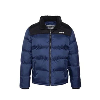 Afbeelding van Schott NYC Utah Herenjas, koningsblauw, 3XL