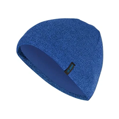 Afbeelding van Gebreide muts (met fleece binnenvoering) Royal gemeleerd / Senior